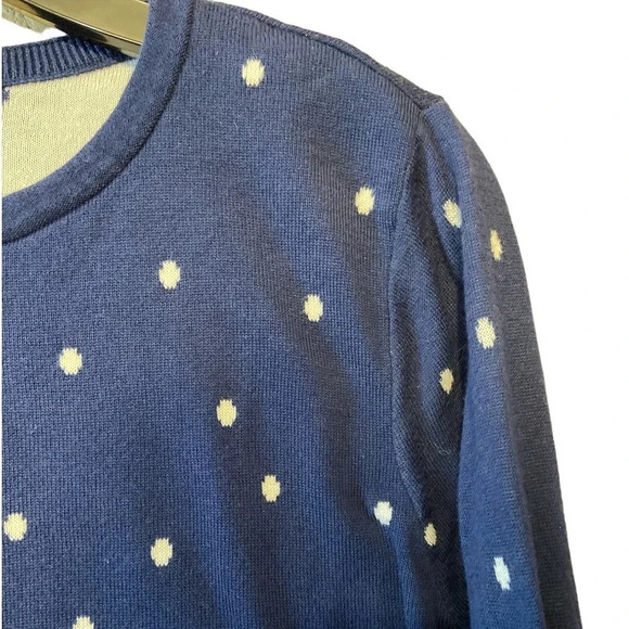 Land’s end holiday sweater 100% supima cotton. - Picture 2 of 4